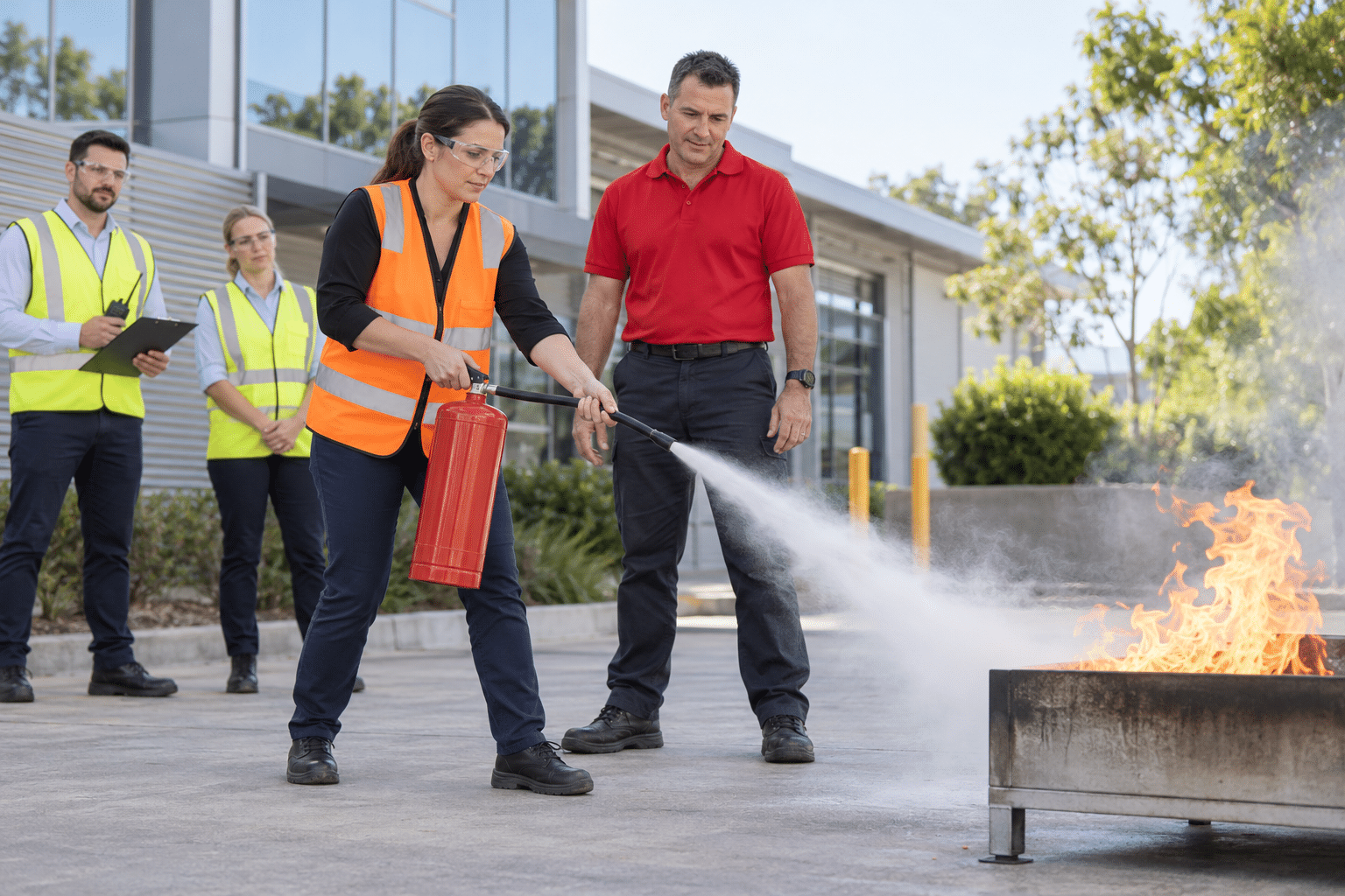 PUAFER005, PUAFER006 & PUAFER008 Fire Warden, Chief Warden & Fire Extinguisher Training Sydney